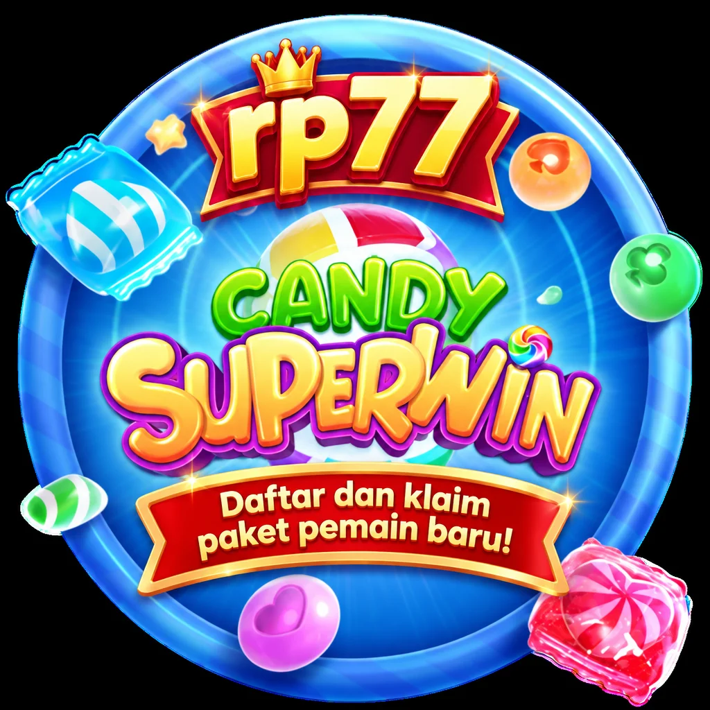rp77 · Candy Superwin · Tampilan permainan